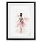 Stupell Industries Speckled Ballerina View Framed Print Under Glass, design by Creative Studio